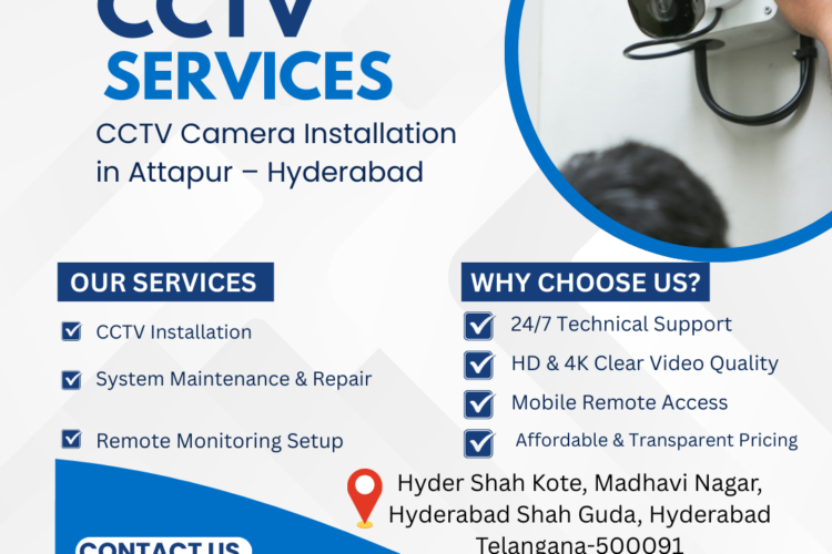 CCTV Camera Installation in Attapur