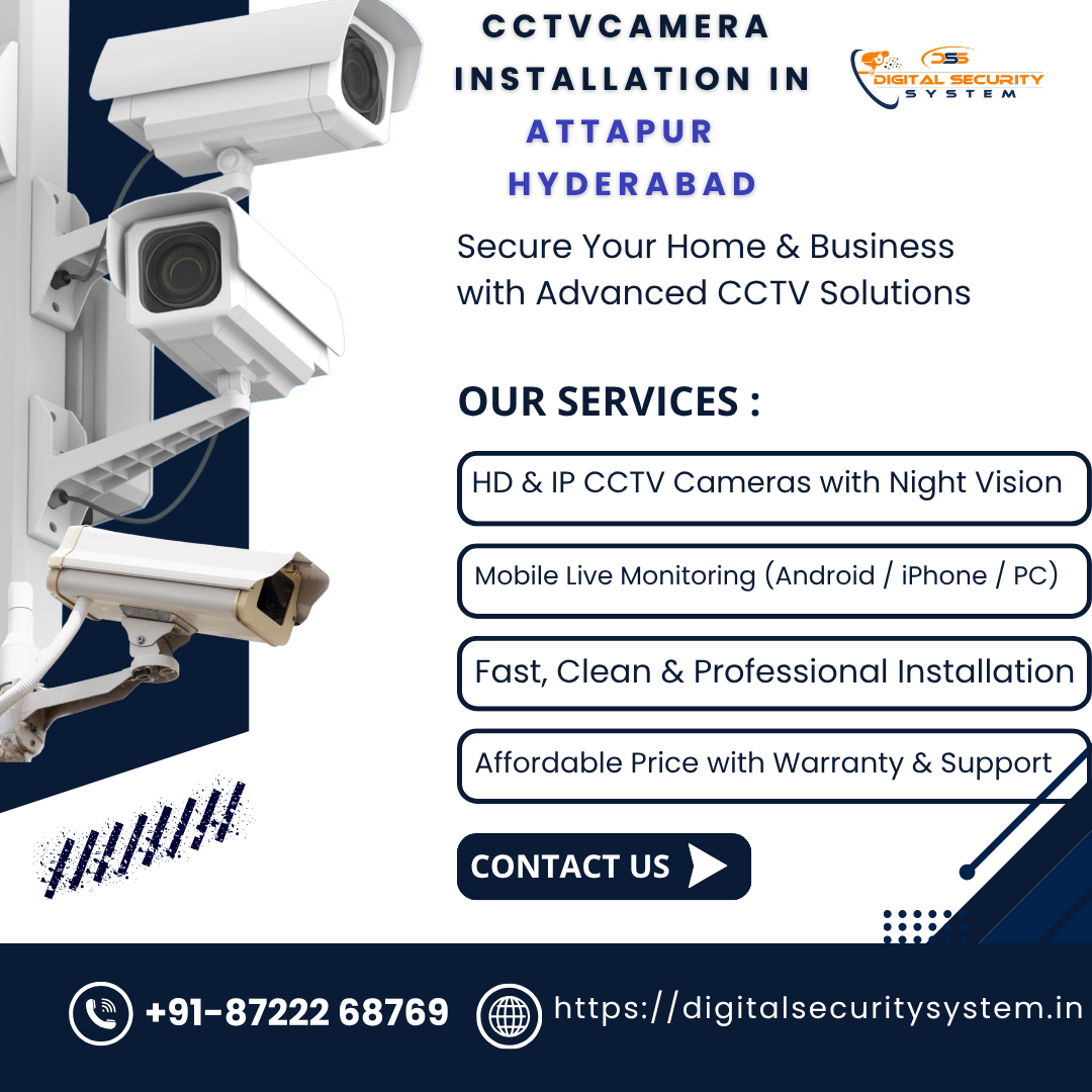 CCTV Camera Repair & Maintenance in Attapur Hyderabad