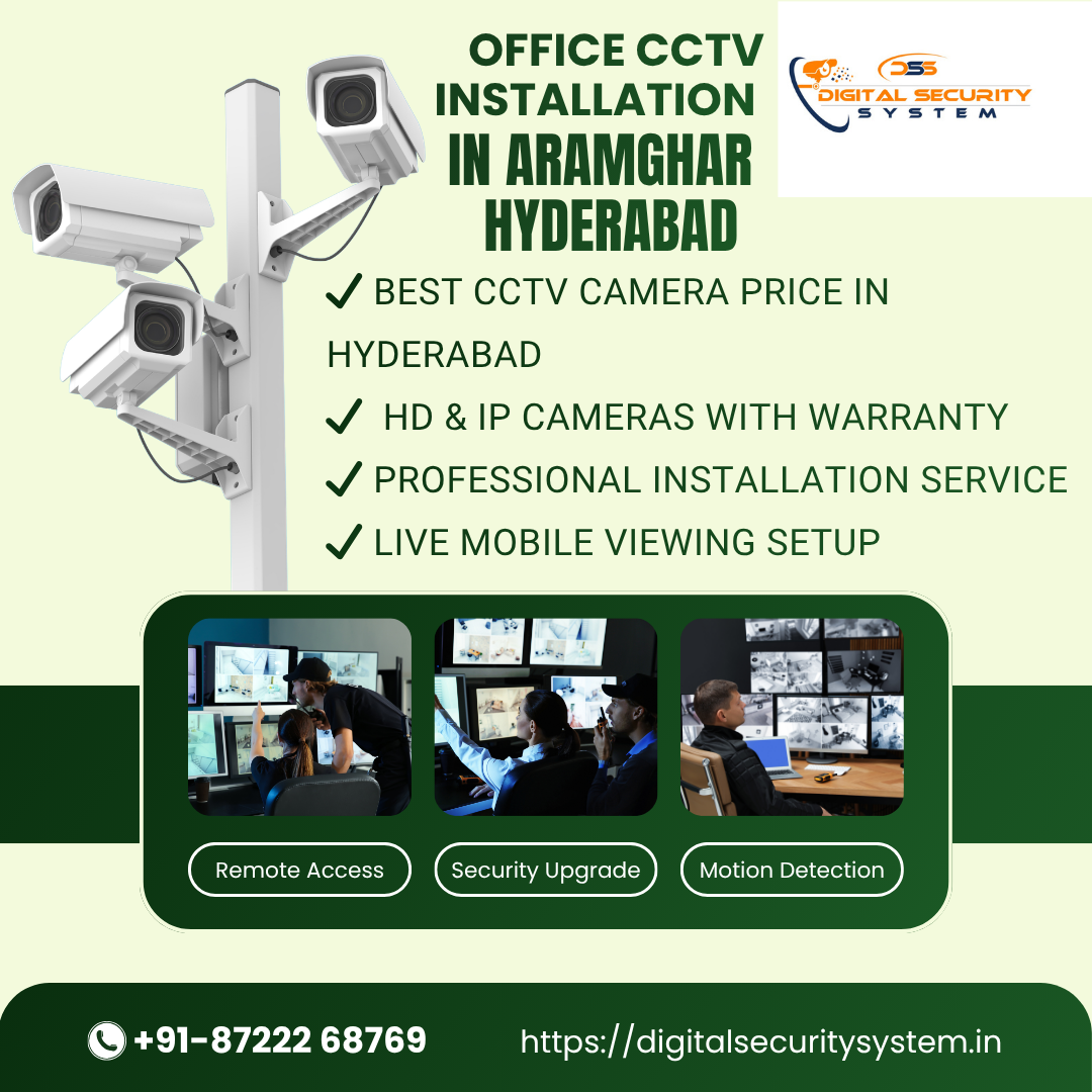 CCTV Installation Services in Aramghar Hyderabad